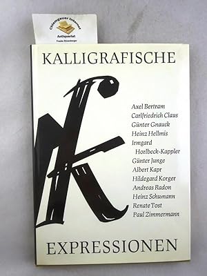Kalligrafische Expressionen : über die Kalligrafie in der Deutschen Demokratischen Republik. Hera...