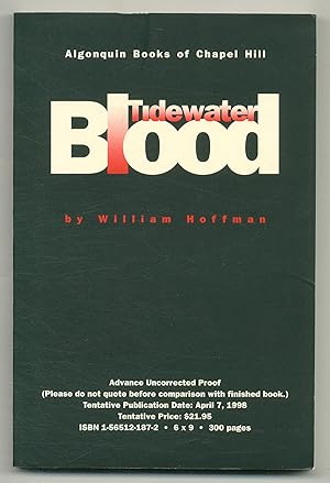 Imagen del vendedor de Tidewater Blood a la venta por Between the Covers-Rare Books, Inc. ABAA