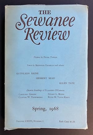 Image du vendeur pour The Sewanee Review, Volume 76, Number 2 (LXXVI; Spring 1968) mis en vente par Philip Smith, Bookseller