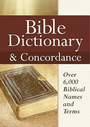 Bild des Verkufers fr Bible Dictionary & Concordance zum Verkauf von moluna
