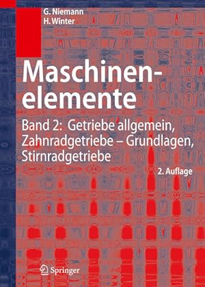 Bild des Verkufers fr Maschinenelemente: Band 2: Getriebe allgemein, Zahnradgetriebe - Grundlagen, Stirnradgetriebe zum Verkauf von Studibuch