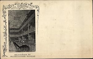 Bild des Verkufers fr Ansichtskarte / Postkarte Paris, Bibliothek des franzsischen Protestantismus zum Verkauf von akpool GmbH