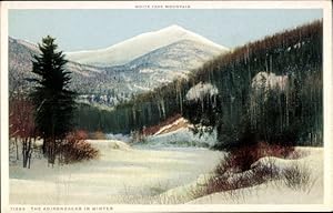 Image du vendeur pour AK New York USA, Adirondacks im Winter, White Face Mountain mis en vente par akpool GmbH