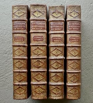 [Dictionnaire encyclopédique, Encyclopédie] : Dictionaire historique et critique par M. Pierre Ba...