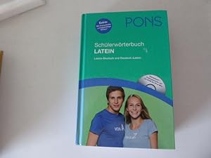 Seller image for PONS Schlerwrterbuch Latein von A bis Z. Latein-Deutsch und Deutsch-Latein. Ohne CD-ROM. Hardcover for sale by Deichkieker Bcherkiste
