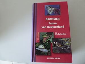 Seller image for Brohmer - Fauna von Deutschland. Ein Bestimmungsbuch unserer heimischen Tierwelt. Hardcover for sale by Deichkieker Bcherkiste