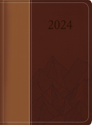 Imagen del vendedor de The Treasure of Wisdom - 2024 Executive Agenda - Two-Toned Brown: An Executive Themed Daily Journal and Appointment Book with an Inspirational Quotati (Leather / Fine Binding) a la venta por BargainBookStores