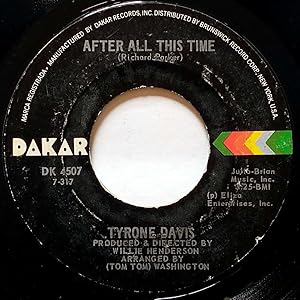 Seller image for Was I Just A Fool / After All This Time [7" 45 rpm Single] for sale by Kayleighbug Books, IOBA