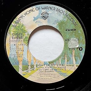 Seller image for You Light Up My Life / Hasta Manana [7" 45 rpm Single] for sale by Kayleighbug Books, IOBA