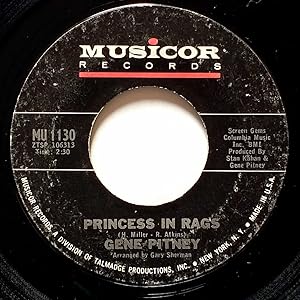 Image du vendeur pour Princess in Rags / Amore Mio [7" 45 rpm Single] mis en vente par Kayleighbug Books, IOBA
