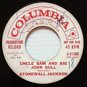 Seller image for Igmoo (The Pride of South Central High) / Uncle Sam and Big John Bull [7" 45 rpm Promo Single] for sale by Kayleighbug Books, IOBA