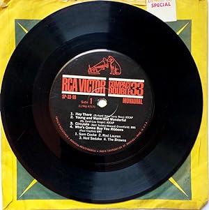Bild des Verkufers fr RCA Victor Compact 33 Double SP-33-99 [7" 33 RPM Record] zum Verkauf von Kayleighbug Books, IOBA