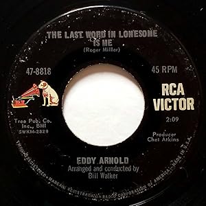 Seller image for The Last Word In Lonesome Is Me / Mary Claire Melvina Rebecca Jane [7" 45 rpm Single] for sale by Kayleighbug Books, IOBA
