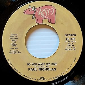 Image du vendeur pour Heaven on the 7th Floor / Do You Want My Love [7" 45 rpm Single] mis en vente par Kayleighbug Books, IOBA