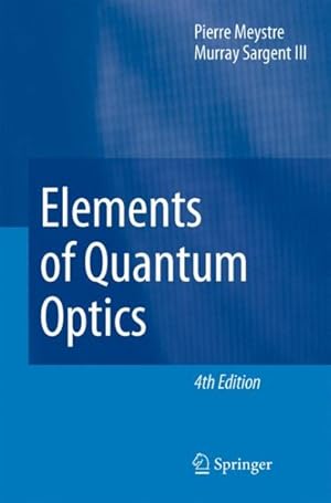 Immagine del venditore per Elements of Quantum Optics venduto da GreatBookPrices