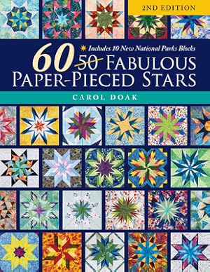 Seller image for 60 Fabulous Paper-Pieced Stars: Includes 10 New National Parks Blocks (Paperback or Softback) for sale by BargainBookStores