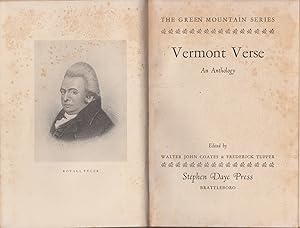 Seller image for Vermont Verse: An Anthology for sale by HORSE BOOKS PLUS LLC