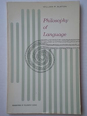 Seller image for PHILOSOPHY OF LANGUAGE. (Foundations of Philosophy Series) for sale by GfB, the Colchester Bookshop
