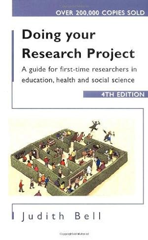Seller image for Doing Your Research Project: A Guide for First-Time Researchers in Education, Health and Social Science (4th Edition) for sale by WeBuyBooks