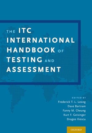 Seller image for ITC International Handbook of Testing and Assessment for sale by GreatBookPrices