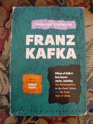 Seller image for Selected Short Stories of Franz Kafka for sale by Anne Godfrey