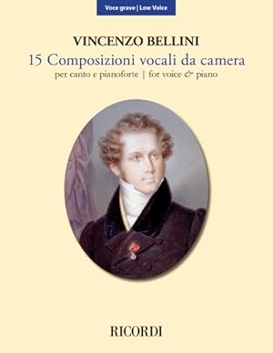 Immagine del venditore per 15 Composizioni Vocali Da Camera - Low Voice venduto da GreatBookPrices