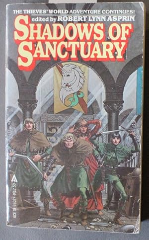 Imagen del vendedor de Shadows of Sanctuary (Thieves' World, Book 3 - Looking for Satan; Ischade; A Gift in Parting; The Vivisectionist; The Rhinoceros and the Unicorn; Then Azyuna Danced; A Man and His God ) a la venta por Comic World