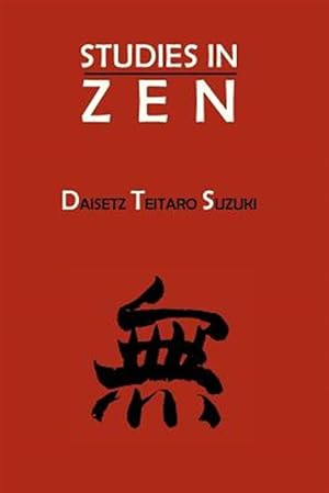 Imagen del vendedor de Studies in Zen a la venta por GreatBookPrices