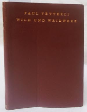 Seller image for Wild und Weidwerk (Ein Buch fr Jger und Freunde der Natur) for sale by Antiquariat Zinnober