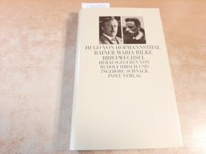 Bild des Verkufers fr Briefwechsel 1899-1925. Herausgegeben von Rudolf Hirsch und Ingeborg Schnack zum Verkauf von Gebrauchtbcherlogistik  H.J. Lauterbach