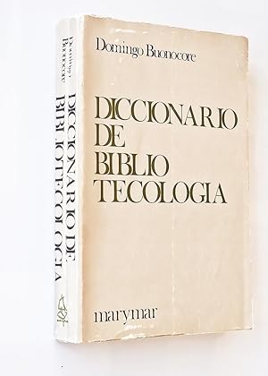 Imagen del vendedor de DICCIONARIO DE BIBLIOTECOLOGIA a la venta por Libros con Vidas