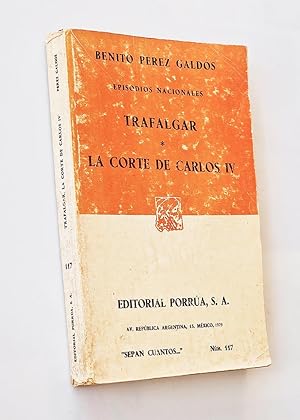 Image du vendeur pour TRAFALGAR. LA CORTE DE CARLOS IV mis en vente par Libros con Vidas