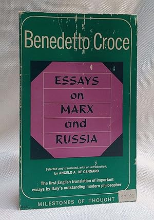 Imagen del vendedor de Essays on Marx and Russia a la venta por Book House in Dinkytown, IOBA