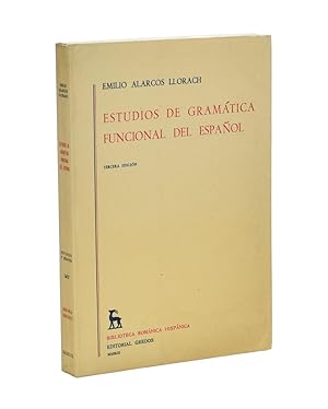 Seller image for ESTUDIOS DE GRAMTICA FUNCIONAL DEL ESPAOL for sale by Librera Monogatari