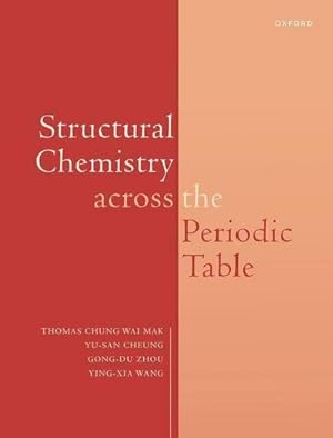 Bild des Verkufers fr Structural Chemistry across the Periodic Table zum Verkauf von AHA-BUCH GmbH