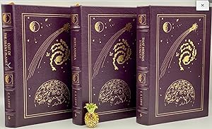 Seller image for SPACE TRILOGY CS Lewis Easton Press PERLANDRA OUT OF THE SILENT PLANET THAT HIDEOUS STRENGTH Collectors Edition FULL LEATHER SCARCE! for sale by highqualityproducts