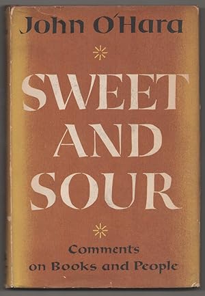 Seller image for Sweet and Sour: Commons on Books and People for sale by Jeff Hirsch Books, ABAA