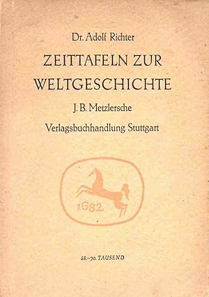 Bild des Verkufers fr Zeittafeln zur Weltgeschichte (fr den Gebrauch an den hheren Schulen) zum Verkauf von Auf Buchfhlung