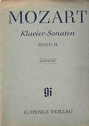 W. A. Mozart. Klavier-Sonaten Band 2 Urtext.