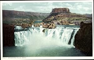 Image du vendeur pour Ansichtskarte / Postkarte Twin Falls Idaho USA, Shoshone Falls mis en vente par akpool GmbH