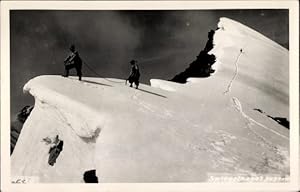 Ansichtskarte / Postkarte Tirol, Bergsteiger auf dem Spiegelkogel