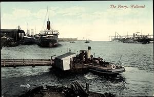 Ansichtskarte / Postkarte Wallsend Nordostengland, The Ferry