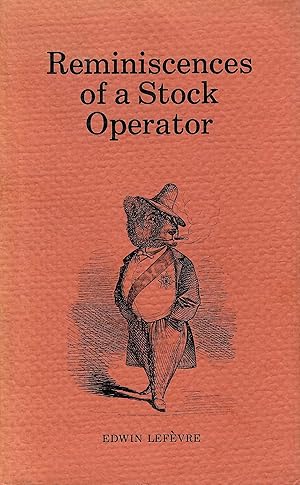 Imagen del vendedor de Reminiscences of a Stock Operator a la venta por D. A. Horn Books