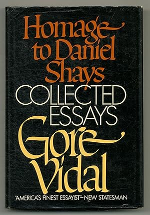 Bild des Verkufers fr Homage to Daniel Shays: Collected Essays 1952 - 1972 zum Verkauf von Between the Covers-Rare Books, Inc. ABAA