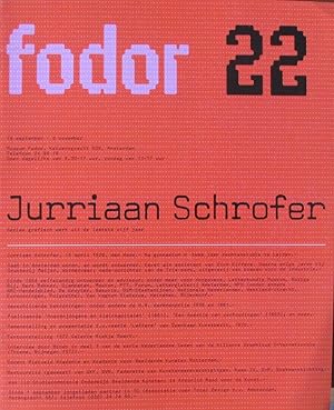 Jurriaan Schrofer : Museum Fodor