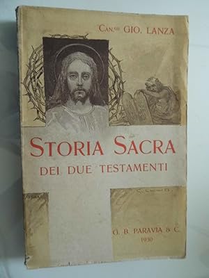 STORIA SACRA DELL'ANTICO E NUOVO TESTAMENTO