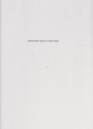 Abraham David Christian. / Autor Dr. Roland Mönig