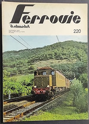 Italmodel Ferrovie n.220 - Novembre 1978 - In Cop. Treno Merci con Locomotiva