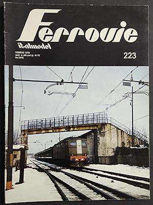 Italmodel Ferrovie n.223 - Febbraio 1979 - In Cop. Treno Locale con Locomotiva Zona Milano