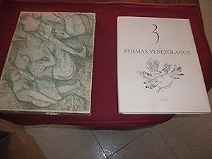 Seller image for Tres poemas venezolanos. Litografias originales de Luis Guevara Moreno for sale by LIBRERIA ANTICUARIA EPOPEYA